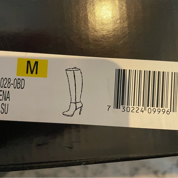 Nine West Okena Suede Knee High Boots 8 New - Picture 6 of 7